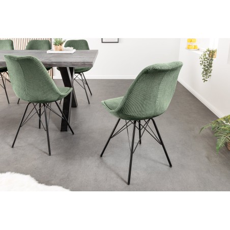 Chaise SCANDINAVIA MEISTERSTÜCK cordon vert