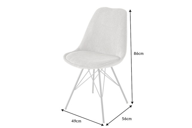 Chaise SCANDINAVIA MEISTERSTÜCK cordon vert