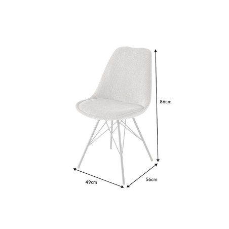 Chaise SCANDINAVIA MEISTERSTÜCK cordon vert