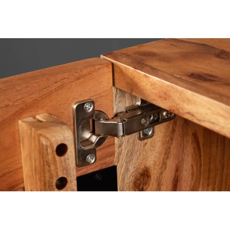 TV-Board Amazonas 160cm - Meuble TV suspendu acacia massif