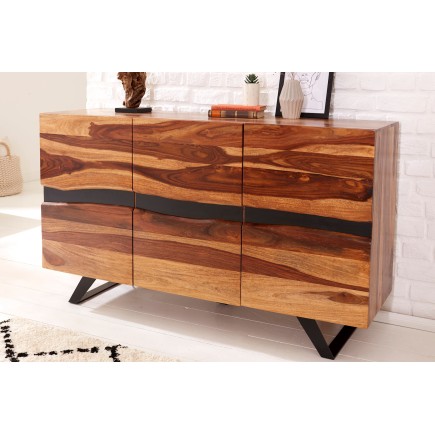 Buffet AMAZONAS 150cm Sheesham massif - Design & Robustesse