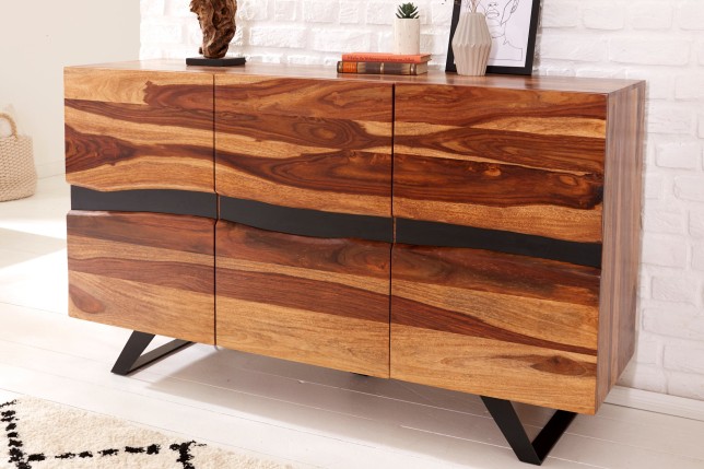 Buffet AMAZONAS 150cm Sheesham massif - Design & Robustesse