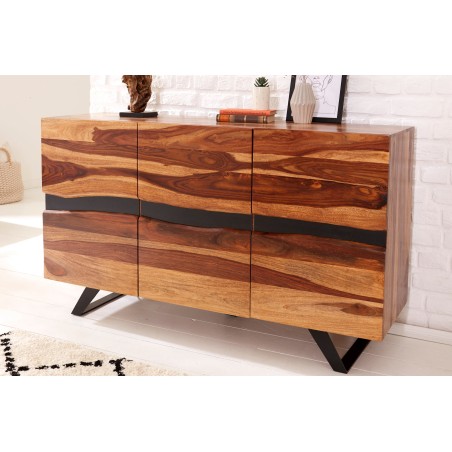 Buffet AMAZONAS 150cm Sheesham massif - Design & Robustesse