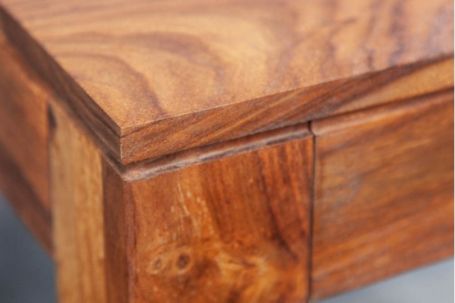 Table à manger LAGOS 135cm sheesham massif naturel