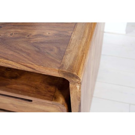 Bureau GOA 120cm Bois de Sheesham Massif Naturel
