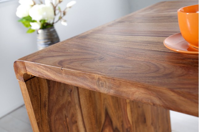 Bureau GOA 120cm Bois de Sheesham Massif Naturel