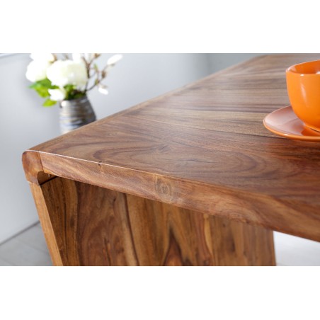 Bureau GOA 120cm Bois de Sheesham Massif Naturel