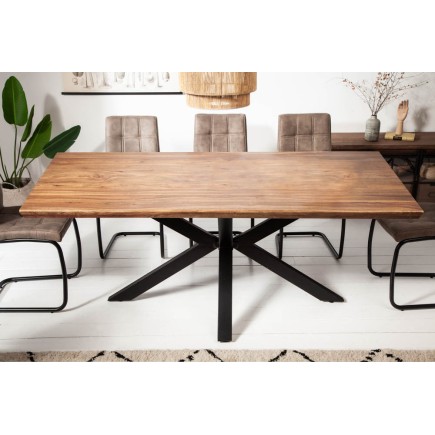 Table à manger GALAXIE II 180cm sheesham massif 2