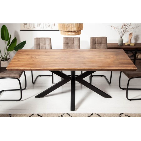 Table à manger GALAXIE II 180cm sheesham massif