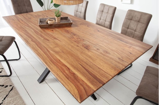 Table à manger GALAXIE II 180cm sheesham massif