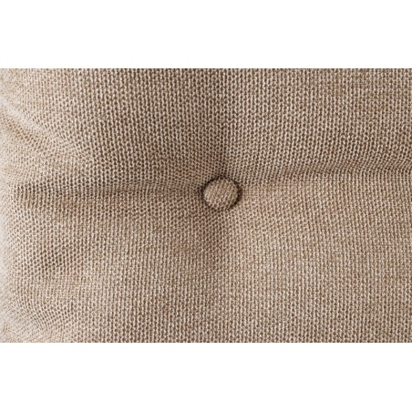 Banc BIG GEORGE 160cm velours beige champagne