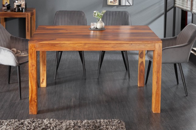 Table à manger LAGOS 120cm sheesham massif naturel