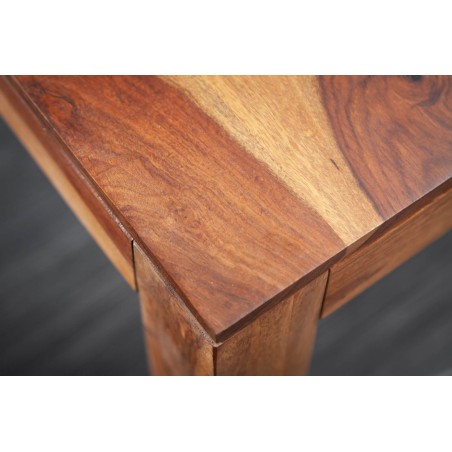Table à manger LAGOS 120cm sheesham massif naturel