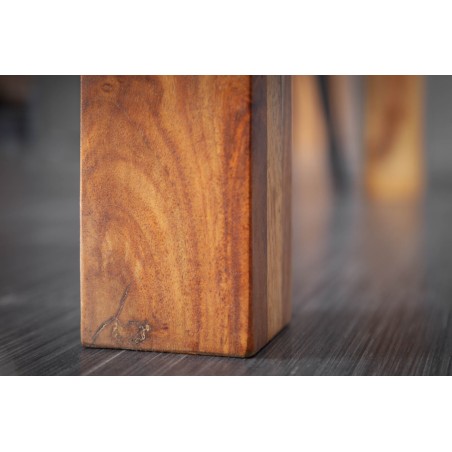 Table à manger LAGOS 120cm sheesham massif naturel