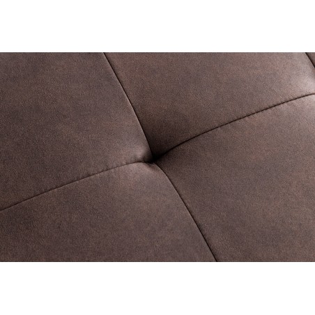 Banc BOUTIQUE 100cm microfibre marron - Design & confort