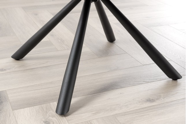 Fauteuil pivotant BIG GEORGE 360° tissu moutarde
