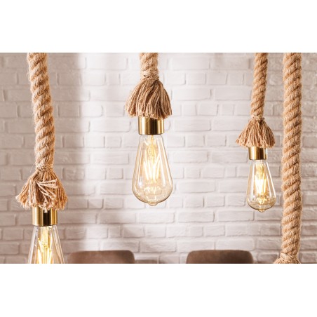 Suspension SEVEN SEAS 110cm bois d'acacia recyclé naturel