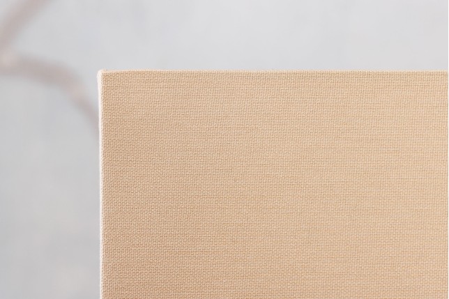 Lampadaire EUPHORIA 165cm bois de longane et abat-jour beige
