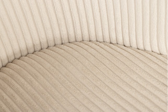 Chaise LYON métal noir et cordage beige - Lot de 2