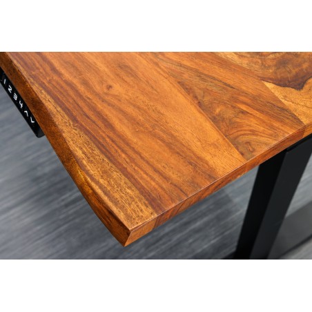 Plateau bureau MAMMUT 140cm bois sheesham massif