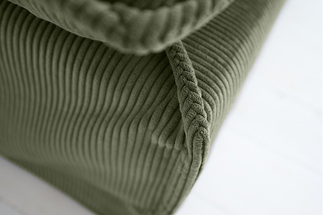 Tabouret HEAVEN 100cm housse cordon vert