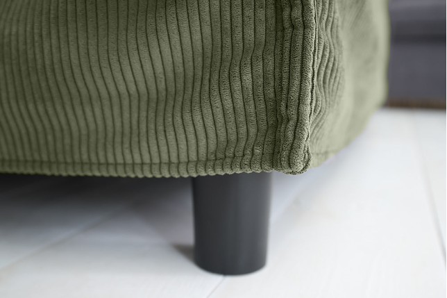 Tabouret HEAVEN 100cm housse cordon vert
