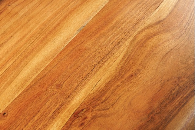 Banc MAMMUT 160cm Acacia Massif Finition Miel avec Dossier