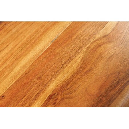 Banc MAMMUT 160cm Acacia Massif Finition Miel avec Dossier