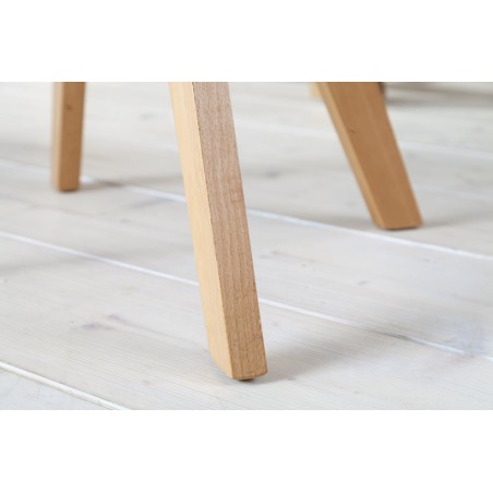 Fauteuil pivotant LIVORNO velours brun 180°