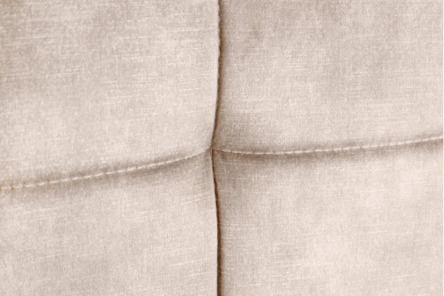 Tabouret de bar MODENA velours champagne beige pivotant 92-116cm