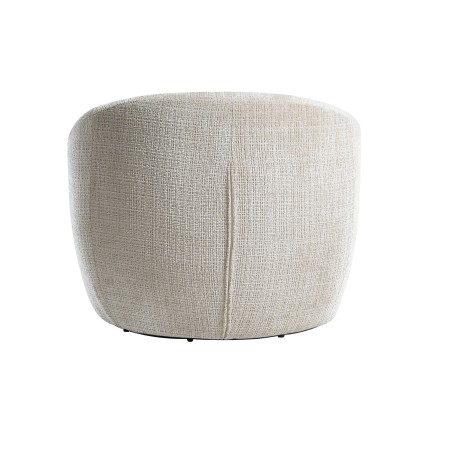 Fauteuil ALPINE pivotant 360° tissu texturé beige