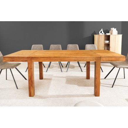Table à manger extensible PURE acacia massif 120-200cm 2