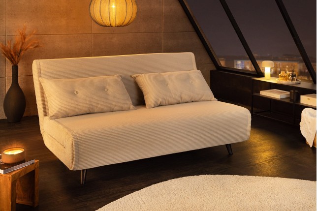 Chaise longue multifonction SMART 140cm corde beige
