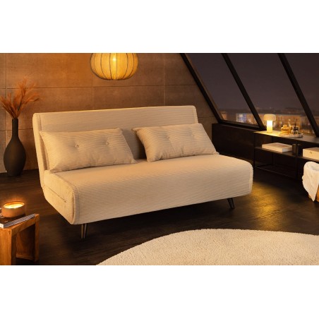 Chaise longue multifonction SMART 140cm corde beige