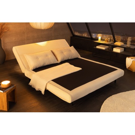 Chaise longue multifonction SMART 140cm corde beige