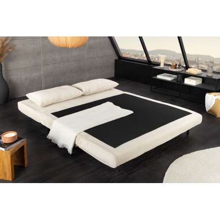 Chaise longue multifonction SMART 140cm corde beige 2