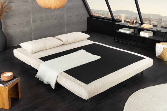 Chaise longue multifonction SMART 140cm corde beige