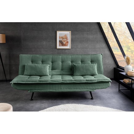 Canapé-lit JAZZ 3 places cordon vert 195cm 2