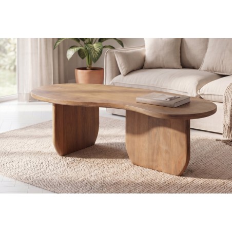 Table Basse Organic 120 cm Bois Manguier | Elsines