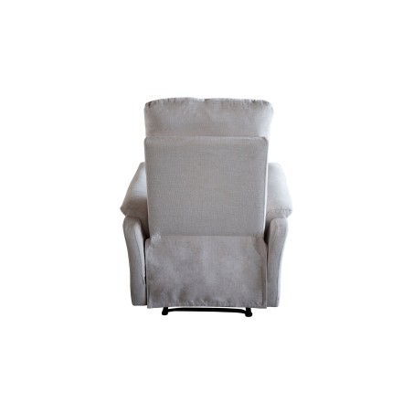 Fauteuil HOLLYWOOD électrique tissu beige - Confort cinéma