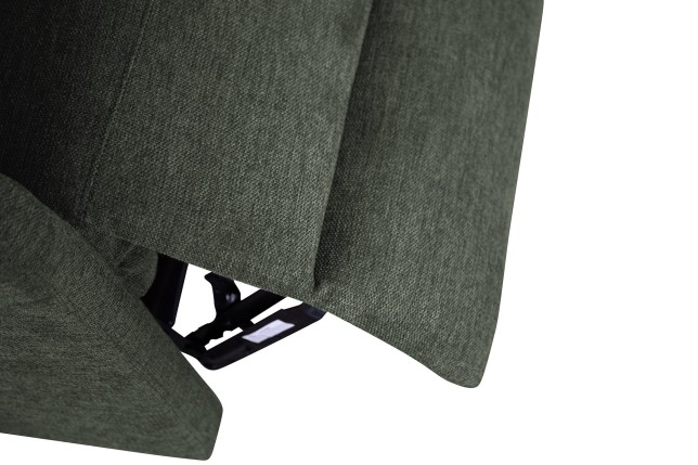 Fauteuil cinéma HOLLYWOOD électrique tissu vert