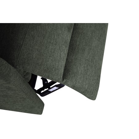 Fauteuil cinéma HOLLYWOOD électrique tissu vert