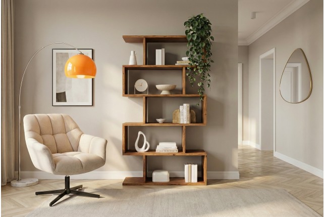 Étagère SNAKE 180cm Acacia Massif Naturel | Design