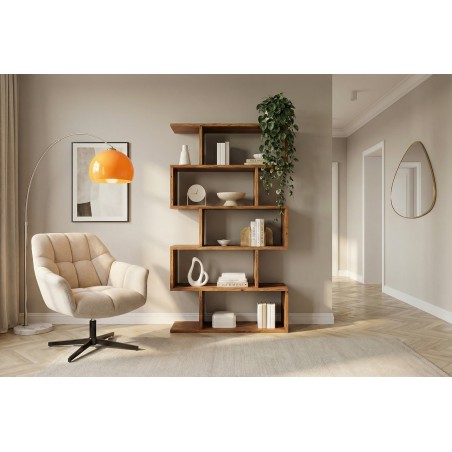 Étagère SNAKE 180cm Acacia Massif Naturel | Design
