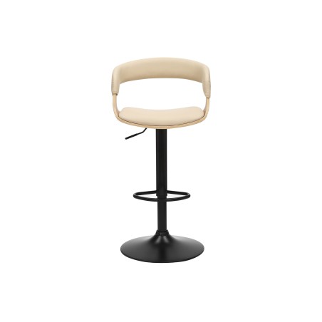 Tabouret de Bar MANHATTAN Pivotant Beige Réglable