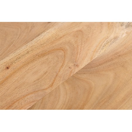 Meuble TV suspendu MYSTIC LIVING 160cm acacia massif