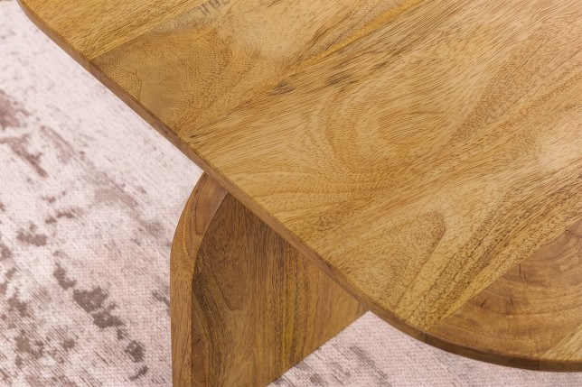 et 2 Tables Basses Gatsby Manguier Brun | Elsines