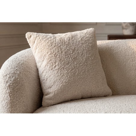 Sofa ELEMENTAL 180cm 2 places bouclé champagne beige
