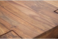 Table basse 100 cm rectangelaire en bois massif