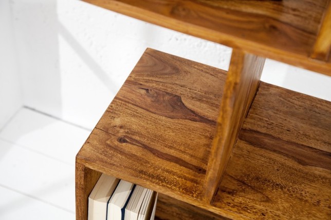 Étagère bibliothéque en bois massif 150 cm